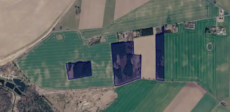 Działka na sprzedaż - ZACHODNIOPOMORSKIE, kołobrzeski, Siemyśl, Kędrzyno 45/3