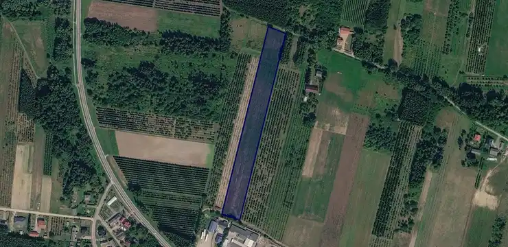 Działka na sprzedaż - ŚWIĘTOKRZYSKIE, sandomierski, Łoniów, Skwirzowa 160