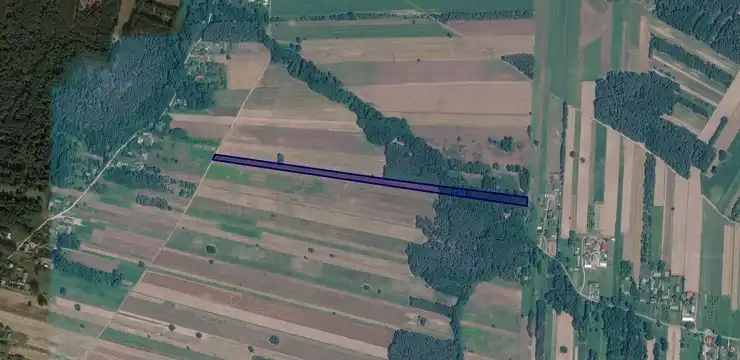 Działka na sprzedaż - LUBELSKIE, puławski, Baranów, Łukawica 242