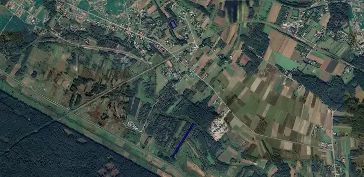 Działka na sprzedaż - PODKARPACKIE, stalowowolski, Zaleszany, Kępie Zaleszańskie 723