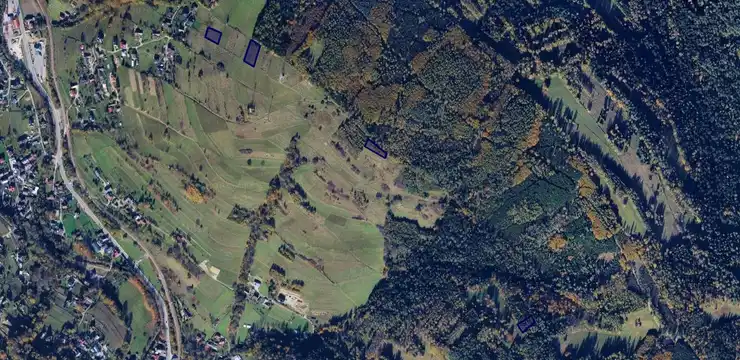 Działka na sprzedaż - MAŁOPOLSKIE, nowotarski, Raba Wyżna, 2739/2