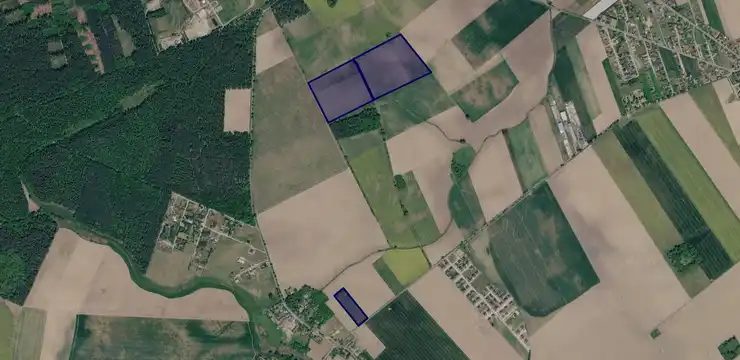 Działka na sprzedaż - WIELKOPOLSKIE, poznański, Dopiewo, Trzcielin 22/23