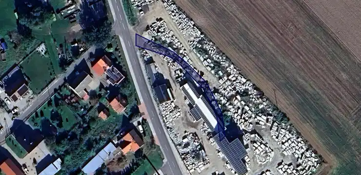 Działka na sprzedaż - DOLNOŚLĄSKIE, świdnicki, Strzegom, Graniczna