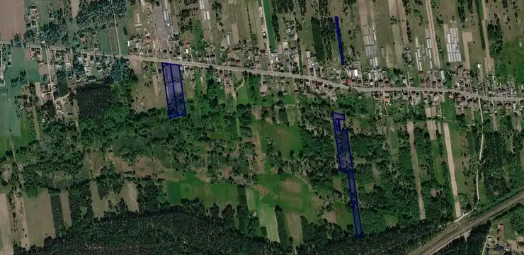 Działka na sprzedaż - MAZOWIECKIE, ostrowski, Małkinia Górna, 77