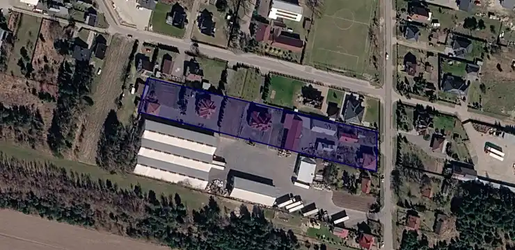 Działka na sprzedaż - LUBELSKIE, bialski, Międzyrzec Podlaski, Rzeczyca 1095