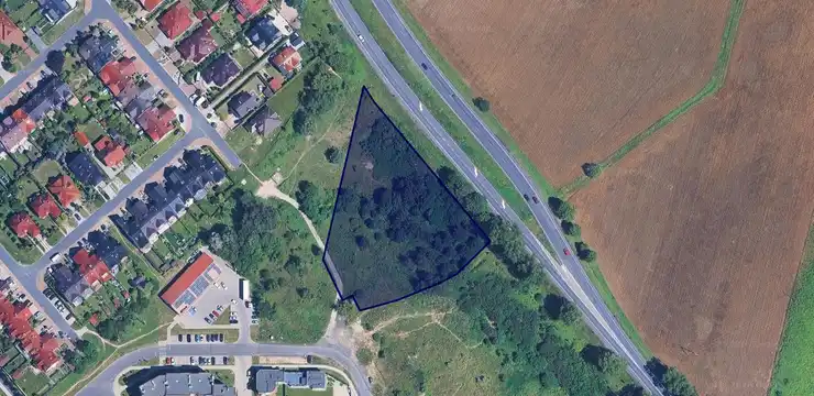 Działka na sprzedaż - DOLNOŚLĄSKIE, lubiński, Lubin, Obręb 8 153/4