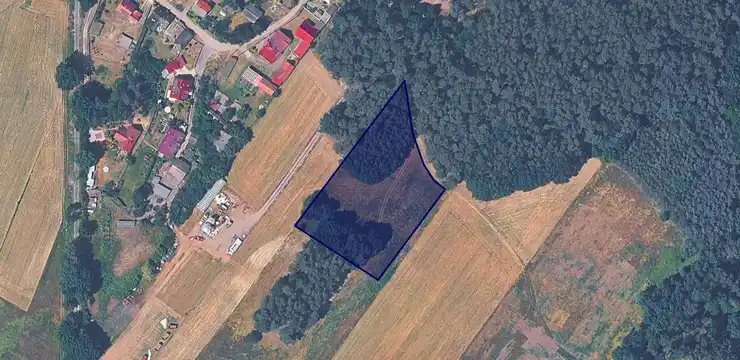 Działka na sprzedaż - ŚLĄSKIE, raciborski, Kuźnia Raciborska, Rudy 563/1