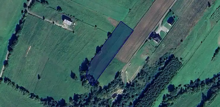Działka na sprzedaż - PODKARPACKIE, leski, Lesko, Średnia Wieś 909/6