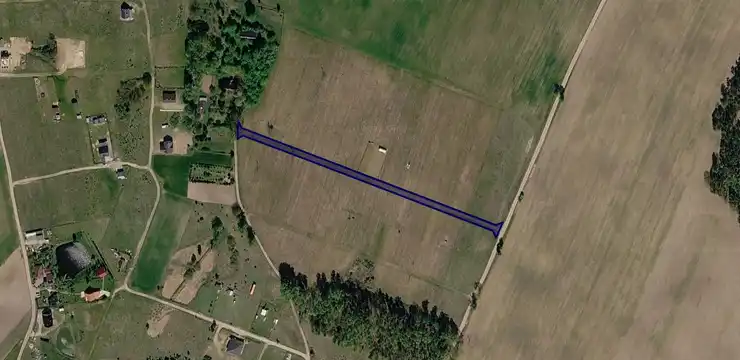 Działka na sprzedaż - POMORSKIE, kościerski, Stara Kiszewa, Nowe Polaszki 490/375