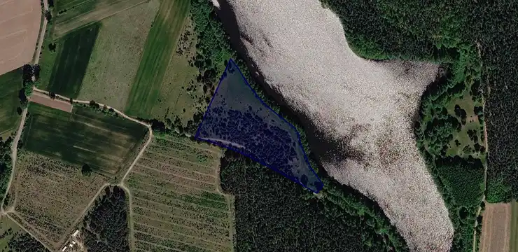 Działka na sprzedaż - ZACHODNIOPOMORSKIE, choszczeński, Krzęcin, Chłopowo 546