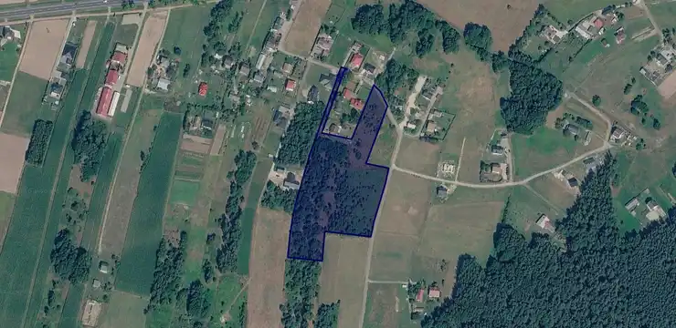 Działka na sprzedaż - MAŁOPOLSKIE, tarnowski, Skrzyszów, Pogórska Wola 1843/2