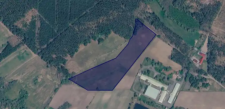 Działka na sprzedaż - LUBUSKIE, krośnieński, Gubin, Chociejów 39