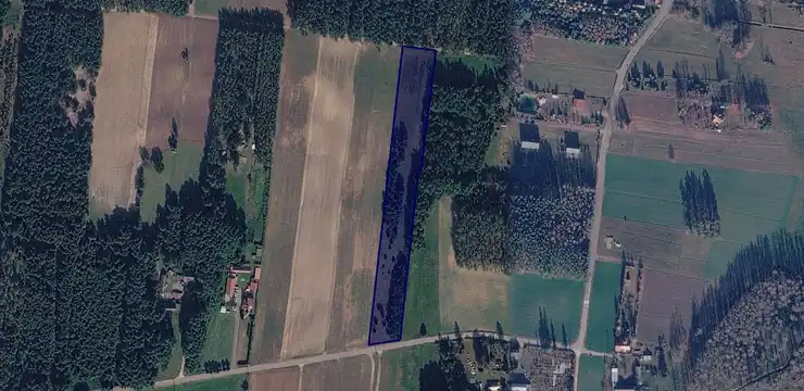 Działka na sprzedaż - MAZOWIECKIE, ostrowski, Wąsewo, Przedświt 739/2