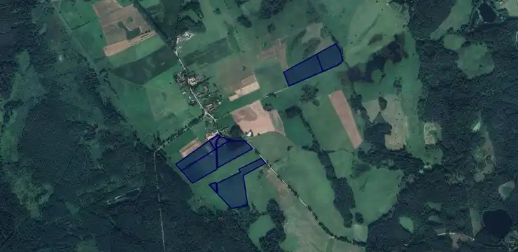 Działka na sprzedaż - WARMIŃSKO-MAZURSKIE, kętrzyński, Srokowo, Bajory 248