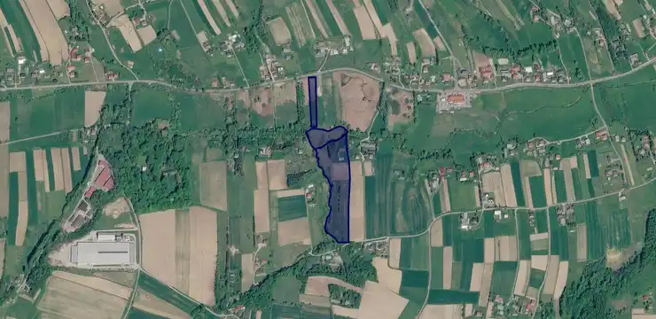 Działka na sprzedaż - MAŁOPOLSKIE, tarnowski, Szerzyny, Ołpiny 1488