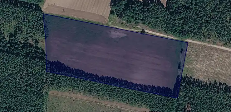 Działka na sprzedaż - LUBUSKIE, zielonogórski, Bojadła, 499/1