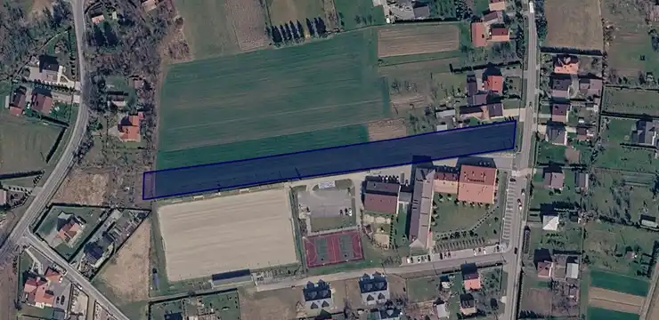 Działka na sprzedaż - MAŁOPOLSKIE, tarnowski, Pleśna, Rzuchowa 93/1