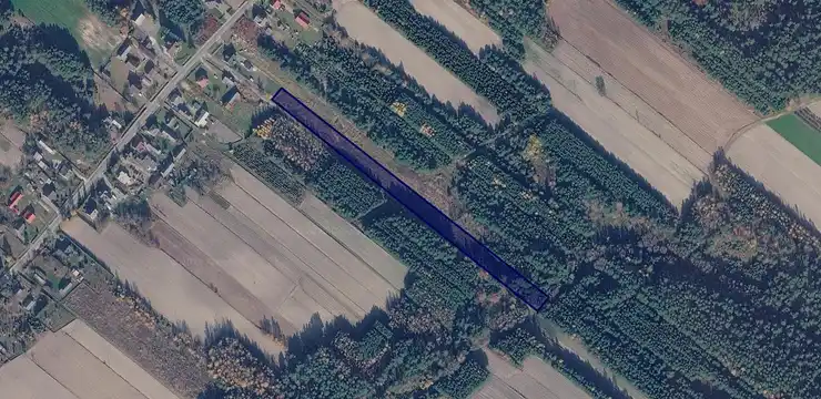 Działka na sprzedaż - LUBELSKIE, tomaszowski, Tomaszów Lubelski, Rabinówka 711/2