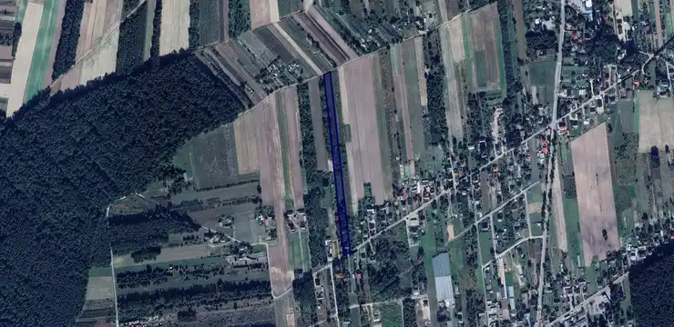 Działka na sprzedaż - LUBELSKIE, opolski, Poniatowa, Henin 16/3