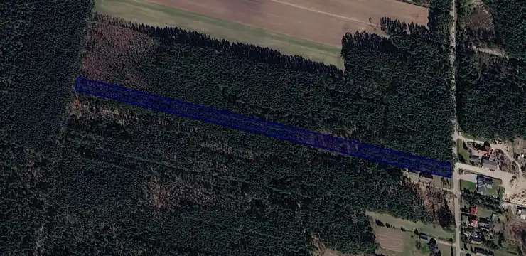 Działka na sprzedaż - LUBELSKIE, bialski, Międzyrzec Podlaski, Rzeczyca 1122/2