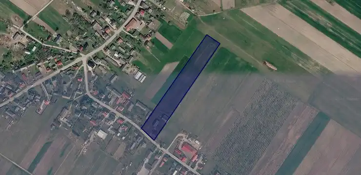 Działka na sprzedaż - ŚWIĘTOKRZYSKIE, jędrzejowski, Oksa, Węgleszyn 1252