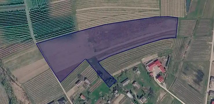 Działka na sprzedaż - ŚWIĘTOKRZYSKIE, sandomierski, Koprzywnica, Kamieniec Wisłocki 601