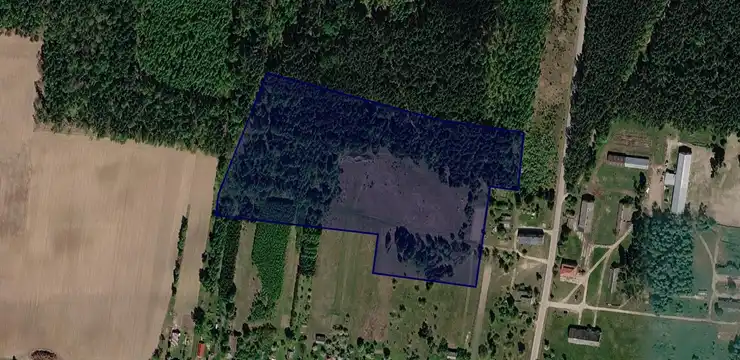 Działka na sprzedaż - PODLASKIE, białostocki, Gródek, Łużany 300