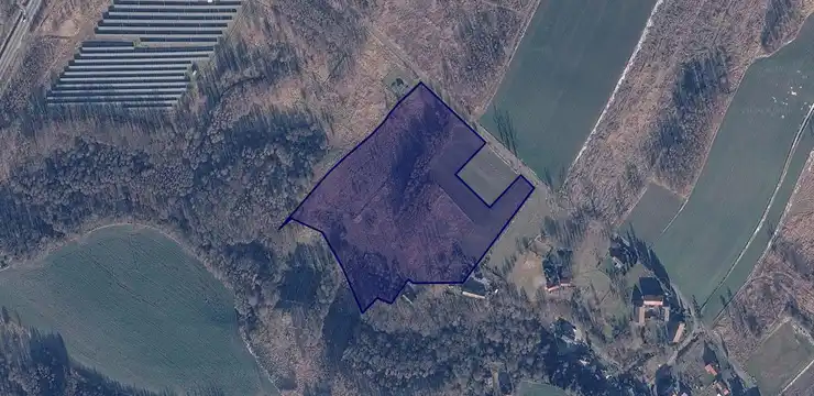 Działka na sprzedaż - DOLNOŚLĄSKIE, zgorzelecki, Bogatynia, Krzewina 151/7