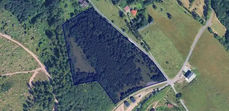 Działka na sprzedaż - DOLNOŚLĄSKIE, wałbrzyski, Jedlina-Zdrój, Kamieńsk 60/3