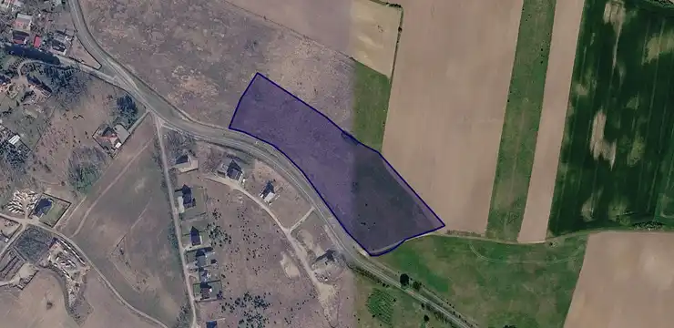 Działka na sprzedaż - ZACHODNIOPOMORSKIE, gryfiński, Cedynia, Radostów 190/1