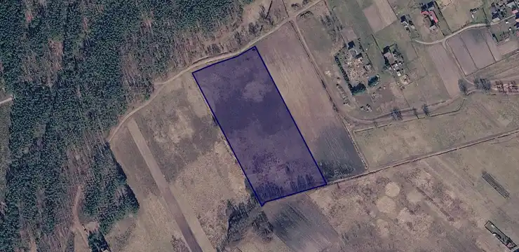 Działka na sprzedaż - ZACHODNIOPOMORSKIE, gryfiński, Cedynia, Piasek 179