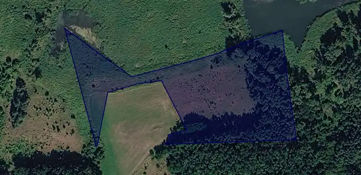 Działka na sprzedaż - ZACHODNIOPOMORSKIE, gryfiński, Widuchowa, Widuchowa 1 114