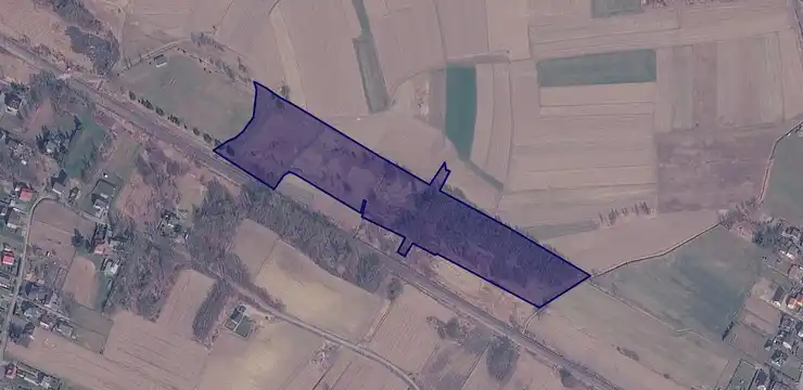 Działka na sprzedaż - MAŁOPOLSKIE, wadowicki, Brzeźnica, Łączany-Półwieś 771/20