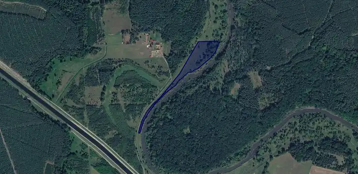 Działka na sprzedaż - LUBUSKIE, zielonogórski, Nowogród Bobrzański, Krzywa 185/1