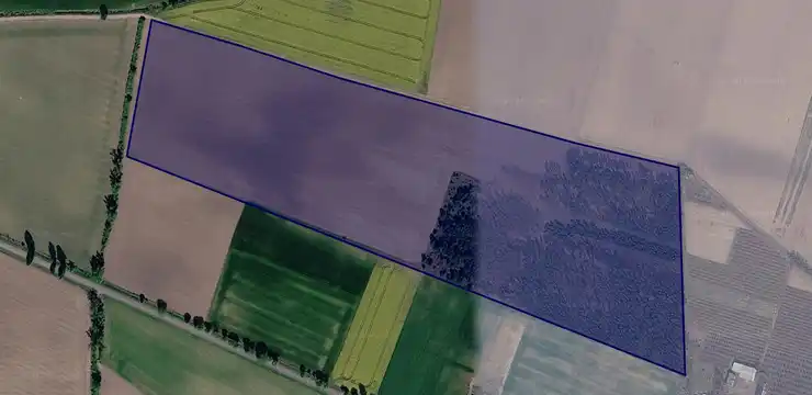Działka na sprzedaż - WIELKOPOLSKIE, obornicki, Rogoźno, Owieczki 136