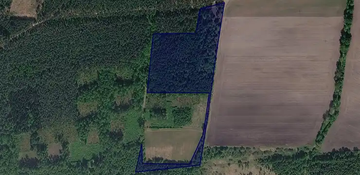 Działka na sprzedaż - WIELKOPOLSKIE, obornicki, Ryczywół, Ludomicko 85