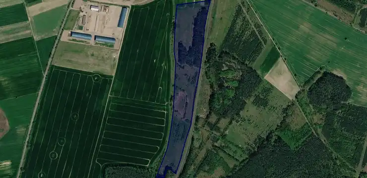 Działka na sprzedaż - ZACHODNIOPOMORSKIE, gryfiński, Chojna, Lisie Pole 527/2