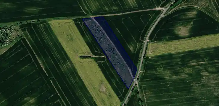 Działka na sprzedaż - ZACHODNIOPOMORSKIE, gryfiński, Chojna, Mętno 343