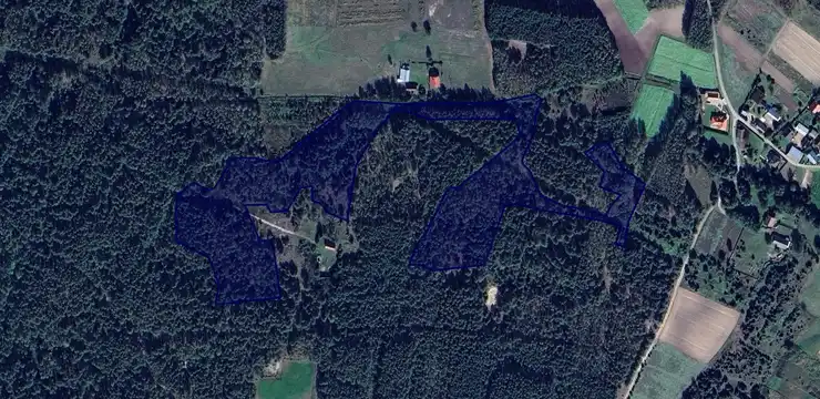 Działka na sprzedaż - PODKARPACKIE, kolbuszowski, Cmolas, Poręby Dymarskie 1783