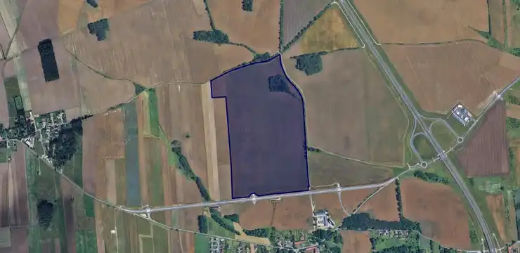 Działka na sprzedaż - DOLNOŚLĄSKIE, lubiński, Lubin, Krzeczyn Wielki 25/27