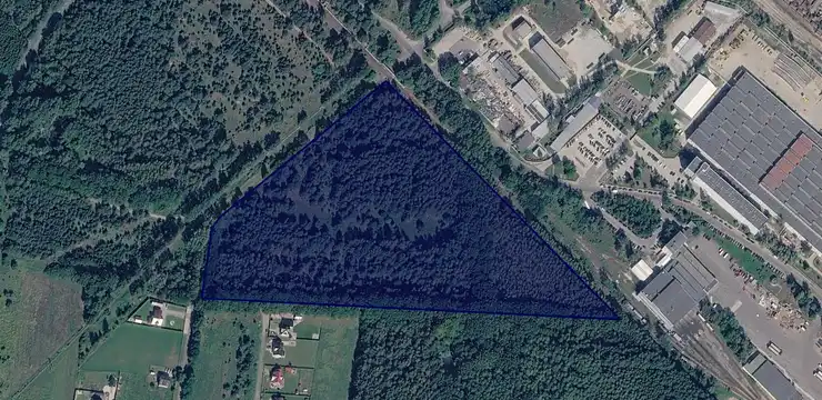 Działka na sprzedaż - DOLNOŚLĄSKIE, polkowicki, Polkowice, Obręb 4 105