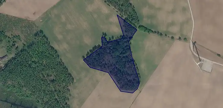 Działka na sprzedaż - ZACHODNIOPOMORSKIE, szczecinecki, Biały Bór, Biskupice 89/4