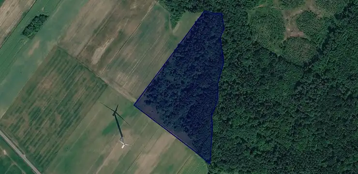 Działka na sprzedaż - ZACHODNIOPOMORSKIE, sławieński, Darłowo, Krupy 249