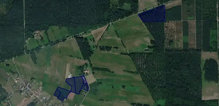 Działka na sprzedaż - OPOLSKIE, opolski, Popielów, Kaniów 140
