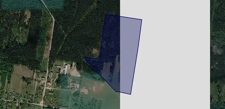 Działka na sprzedaż - PODLASKIE, białostocki, Gródek, Łużany 384