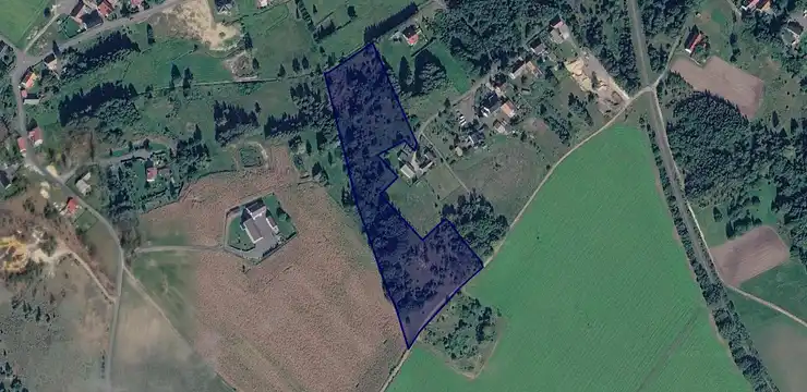 Działka na sprzedaż - DOLNOŚLĄSKIE, bolesławiecki, Nowogrodziec, Wykroty 1201/3