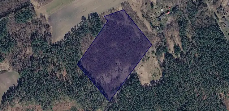 Działka na sprzedaż - ZACHODNIOPOMORSKIE, łobeski, Resko, Iglice 26/3
