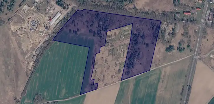 Działka na sprzedaż - ZACHODNIOPOMORSKIE, myśliborski, Dębno, Cychry 836/57