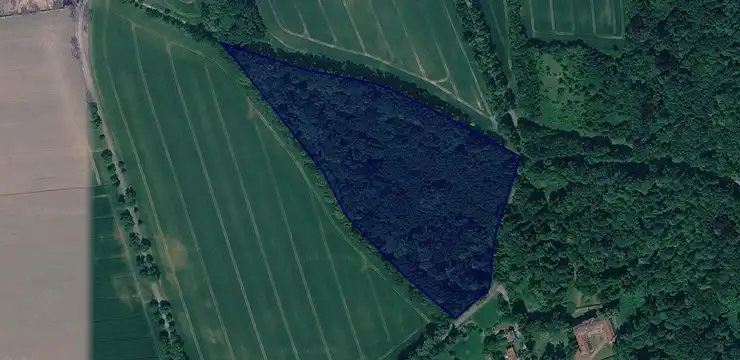 Działka na sprzedaż - DOLNOŚLĄSKIE, złotoryjski, Zagrodno, Grodziec 123/1