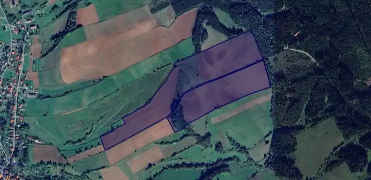 Działka na sprzedaż - DOLNOŚLĄSKIE, kamiennogórski, Lubawka, Chełmsko Śląskie 187/10